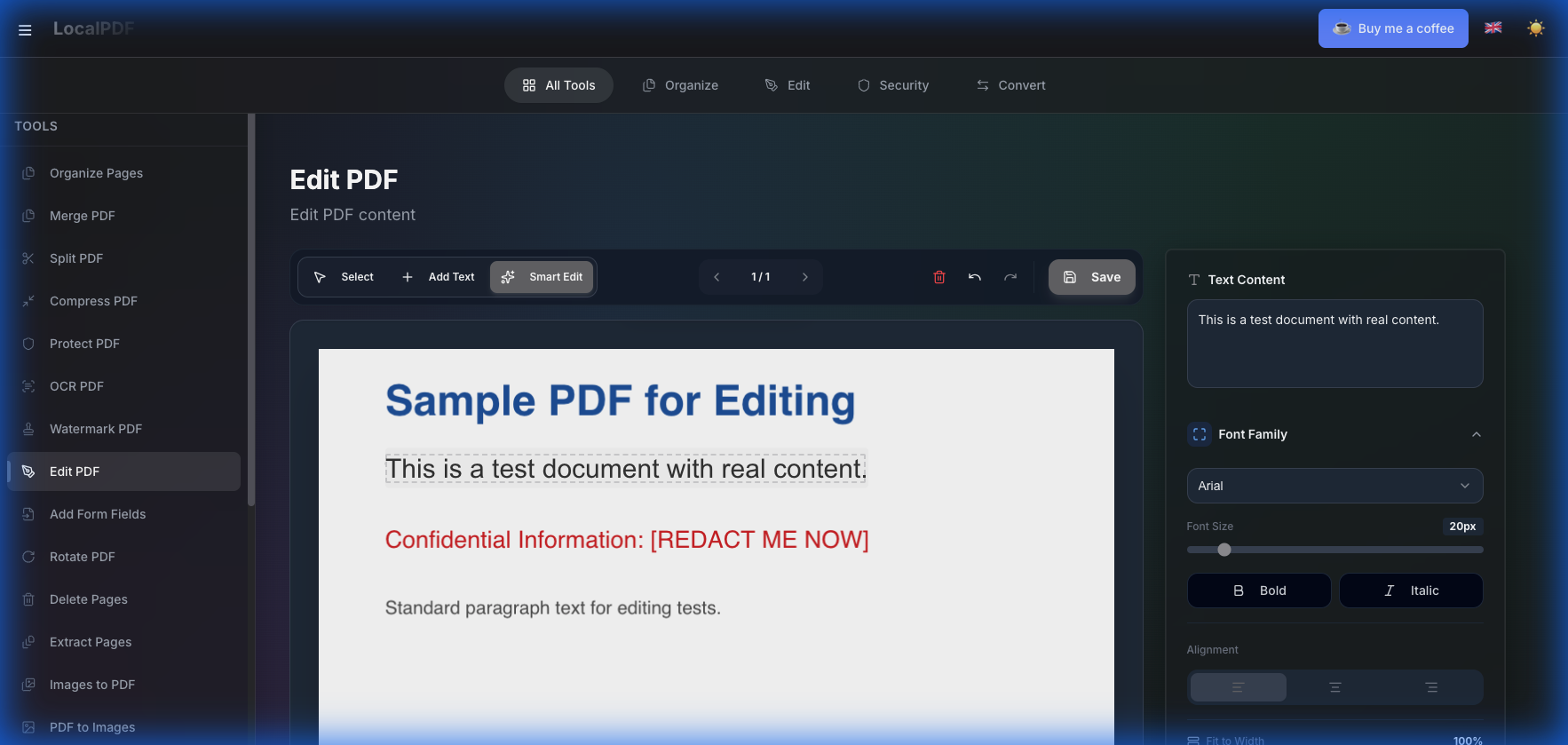 Click "Add Text" and type your content into the new box.