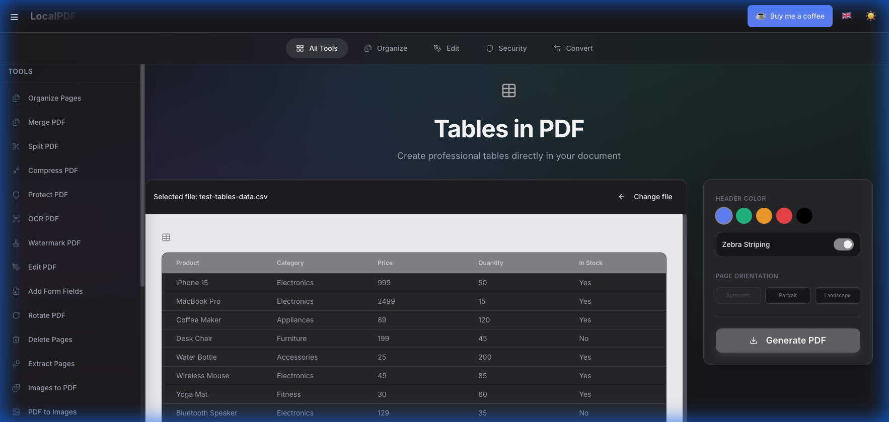 Review the preview and download your professional PDF document.